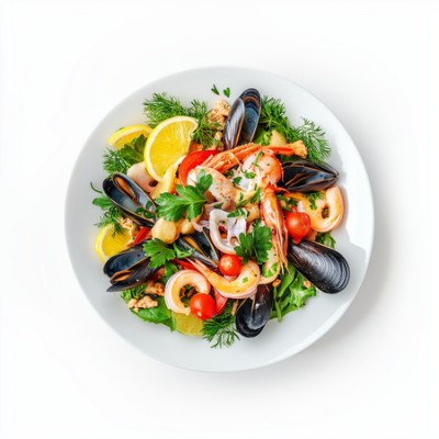 Фирменное блюдо Морской гриль прованс - купить в Китунькино